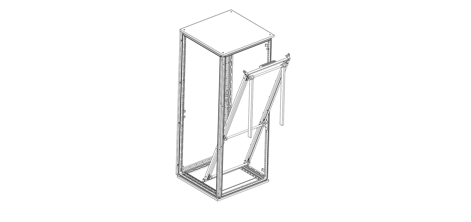 The system guides the rotation of the plate